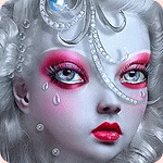 Аватар Пугающая кукла талантливого иллюстратора Натали Шау / Natalie Shau с ярким макияжем