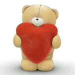 99px.ru аватар Плюшевый мишка мнет в руках красное сердечко