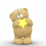 99px.ru аватар Плюшевый мишка ловит желтую звезду