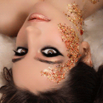 99px.ru аватар Девушка с блестками на лице