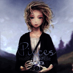 99px.ru аватар Девушка с фотоаппаратом на фоне облаков, Pieces