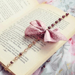 99px.ru аватар Закладка с розовым бантом на книге
