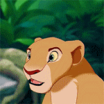 99px.ru аватар Радующаяся Нала, момент из мультфильма Король лев / The Lion King