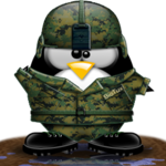 99px.ru аватар Пингвин в военной форме