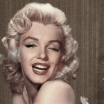Аватар Американская киноактриса Marilyn Monroe / Мэрилин Монро моргает глазом