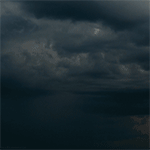 99px.ru аватар Пасмурное ночное небо, в котором сверкает молния