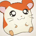 Аватар Хомячок Хамтаро / Hamtaro из одноименного аниме трет глаза