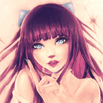 Аватар Anarchy Stocking / Анархия Стокинг / Чулка из аниме Труська, Чулко и Пресвятой Подвяз / Panty & Stocking with Garterbelt подняла вверх указательный палец