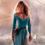 99px.ru аватар Девушка в голубом платье, с сумкой на бедре, Vengeance Born / Рождение мести, художник Gene Mollica