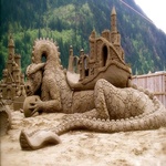 99px.ru аватар Замок из песка стоит на спине дракона