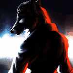 99px.ru аватар Человек с головой волка, художник Johanna (Lhuin)