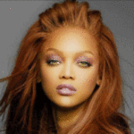 Аватар Американская супермодель Тайра Бэнкс / Tyra Banks с распущенными рыжими волосами