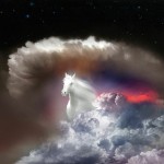 Аватар Лошадь, появляющаяся из облаков, фотохудожник Игорь Зенин