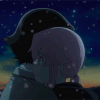 99px.ru аватар Yukiteru Amano / Юкитеру Амано и Yuno Gasai / Юно Гасай из аниме Mirai Nikki / Дневник будущего стоят под снегом