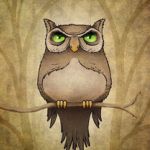 99px.ru аватар Сова сидит на ветке