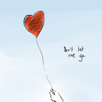 99px.ru аватар Рука держит шарик - сердечко не давая ему улететь в небо (Dont let me go. / Не дай мне уйти.)