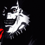 99px.ru аватар Рюк ест яблуко из аниме Тетрадь смерти / Death note