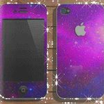 99px.ru аватар Два фиолетовых телефона от Apple лежат рядом