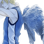 99px.ru аватар Kise Ryouta / Рета Кисэ из аниме Баскетбол Куроко / Kuroko no Basket c ангельскими крыльями за спиной