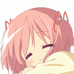 Аватар Спящая Мадока Канамэ / Kaname Madoka из аниме Девочка Волшебница Мадока Магика / Mahou Shoujo Madoka&;Magica