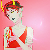 Аватар Kanaya Maryam / Каная Марьям из веб-комикса Хоумстак / Homestuck с бокалом в руке