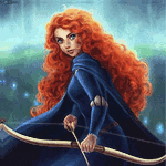 99px.ru аватар Princess Merida / Принцесса Мерида из мультфильма Brave / Храбрая сердцем, автор исходника Daniel Kordek
