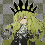 Аватар Chariot / Чариот с короной на голове из аниме Black Rock Shooter / Стрелок с Черной Скалы