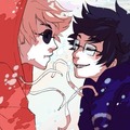 Аватар Dave Strider & John Egbert / Дейв Страйдер и Джон Эгберт из вэб-комикса Хоумстак / Homestuck под водой