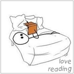 99px.ru аватар Человечек читает книгу (love reading / люблю читать)