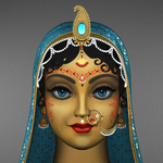 99px.ru аватар Индийская девушка, принцесса, богиня, Радха-Рани