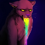 Аватар Кошка, которую тошнит радугой