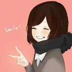 Аватар Милая девушка улыбается (Smile! / улыбнись!)
