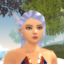 99px.ru аватар Девушка-сид из игры Perfect World парит в лучистом лесу