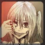 99px.ru аватар Девушка монстр разрывает себе зашитый нитями рот