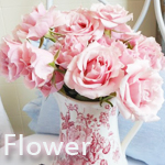 Аватар Букет розовых роз в кувшине (Flower / Цветок)