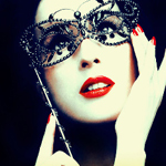 99px.ru аватар Актриса и певица Dita Von Teese / Дита фон Тиз в маске