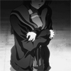 99px.ru аватар Замерзшая Юки Нагато / Nagato Yuki трясясь от холода стоит ночью на дороге и выдыхает пар, кадр из аниме Suzumiya Haruhi no Shoushitsu / Исчезновение Харухи Судзумии / The Disappearance of Haruhi Suzumiya