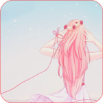 Аватар Vocaloid Megurine Luka / Вокалоид Мегурине Лука, art / арт на песню Just Be Friends