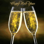 99px.ru аватар Бокалы с шампанским (Happy New Year / Счастливого нового года)