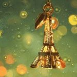 99px.ru аватар Золотой брелок в виде Эйфелевой башни / La tour Eiffel