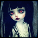 99px.ru аватар Темноволосая красноглазая девушка - кукла
