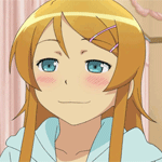 99px.ru аватар Kirino Kousaka / Кирино Косака из аниме Ore no Imouto ga Konnani Kawaii Wake ga Nai / Ну не может сестренка быть такой милой / OreImo облизывается