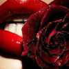 99px.ru аватар Алая роза в губах