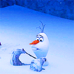 99px.ru аватар Снеговик Олаф / Olaf паникует, момент из мультика Холодное сердце / Frozen