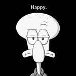Аватар Сквидвард / Squidward из мультфильма SpongeBob SquarePants / Губка Боб Квадратные Штаны (Счастливый / Happy)