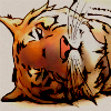 99px.ru аватар Нарисованная морда тигра