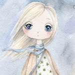 99px.ru аватар Печальная девушка с голубыми глазами