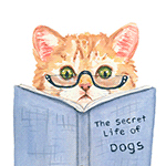Аватар Рыжий котенок в очках читает голубую книгу (The secret life of dogs / Секреты жизни собак)
