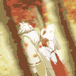 99px.ru аватар Макото Саэки / Makoto Saeki и Гинтаро / Gintaro из аниме Серебряный лис / Gingitsune