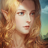 99px.ru аватар Эльфийка со светлыми волосами